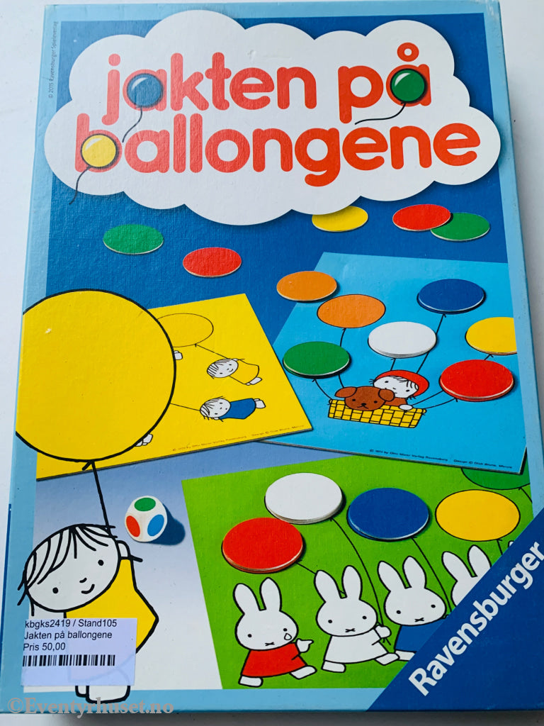 Jakten på ballongene. Brettspill