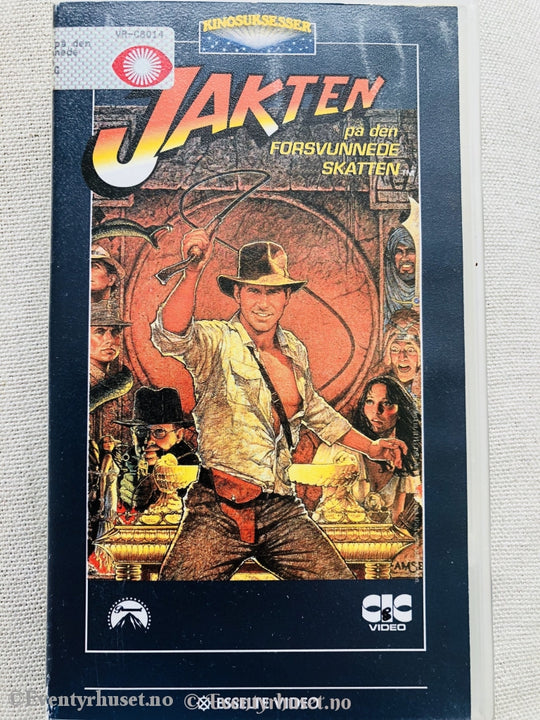 Jakten På Den Forsvunnede Skatten. 1981. Vhs. Vhs