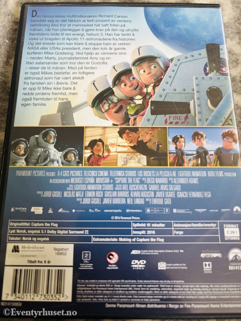 Jakten til månen. DVD.