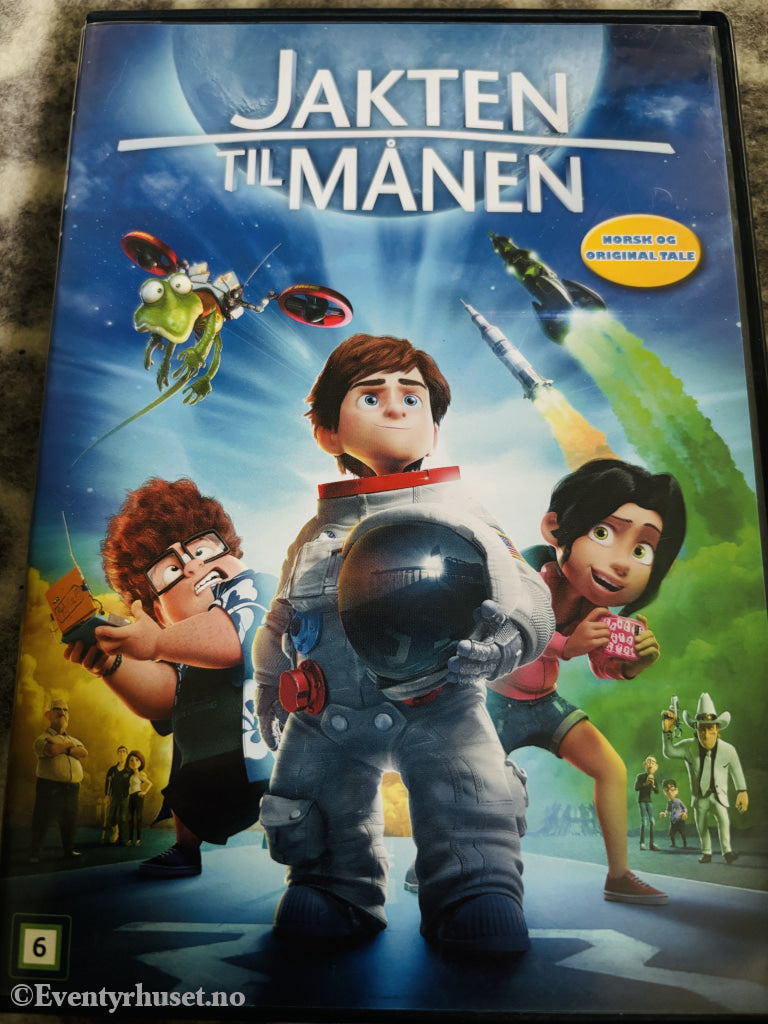 Jakten til månen. DVD.