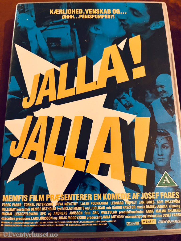 Jalla! Dvd. Dansk Utgave Med Norsk Tekst. Dvd