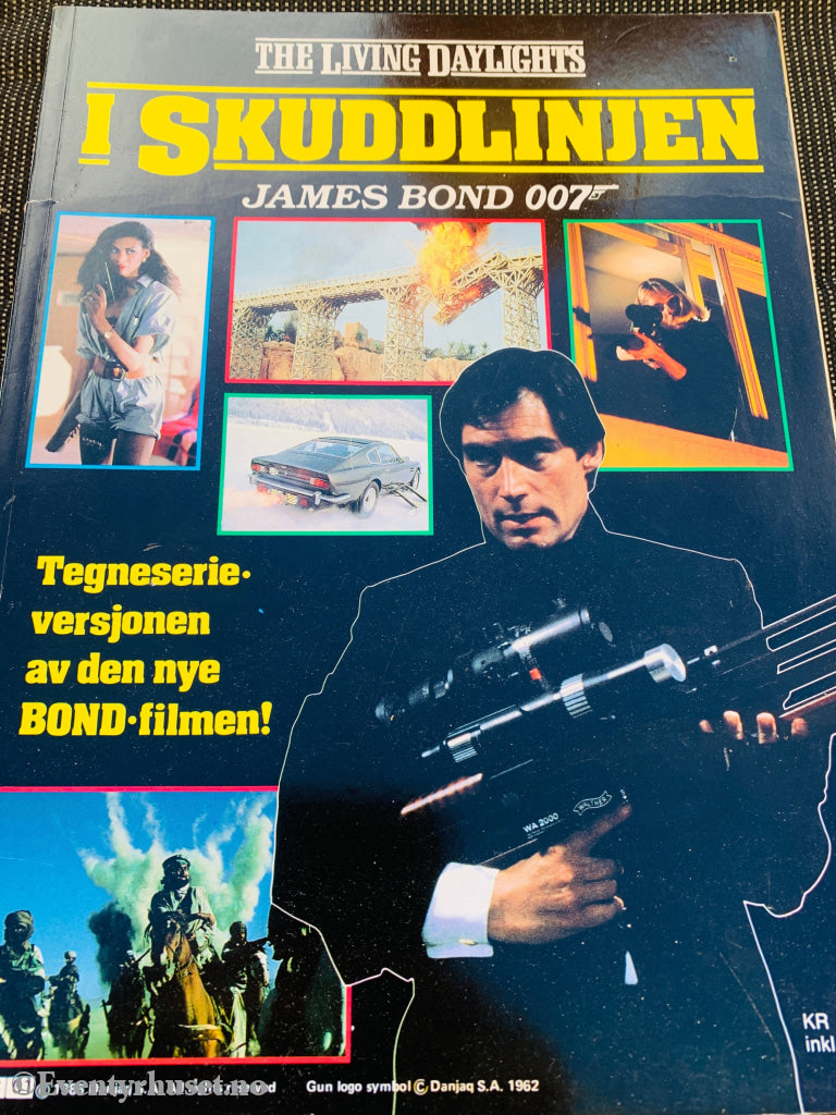 James Bond 007: I Skuddlinjen (The Living Daylights) (1987). Tegneseriealbum.