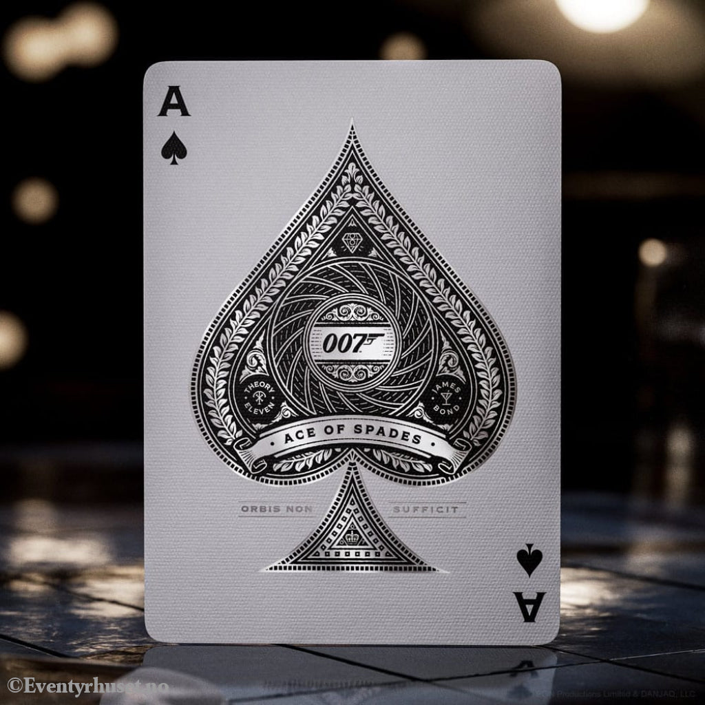 James Bond Playing Cards Silver Edition Games