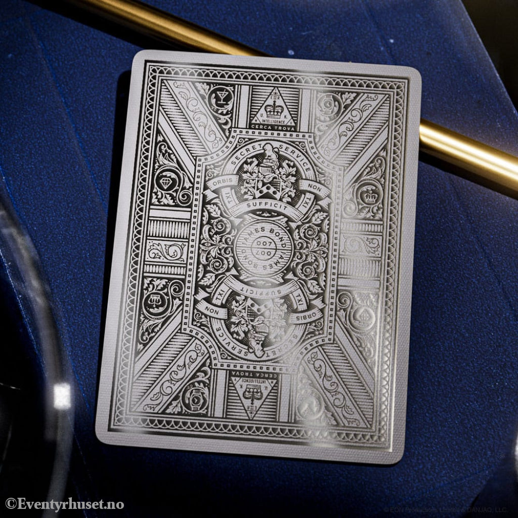 James Bond Playing Cards Silver Edition Games