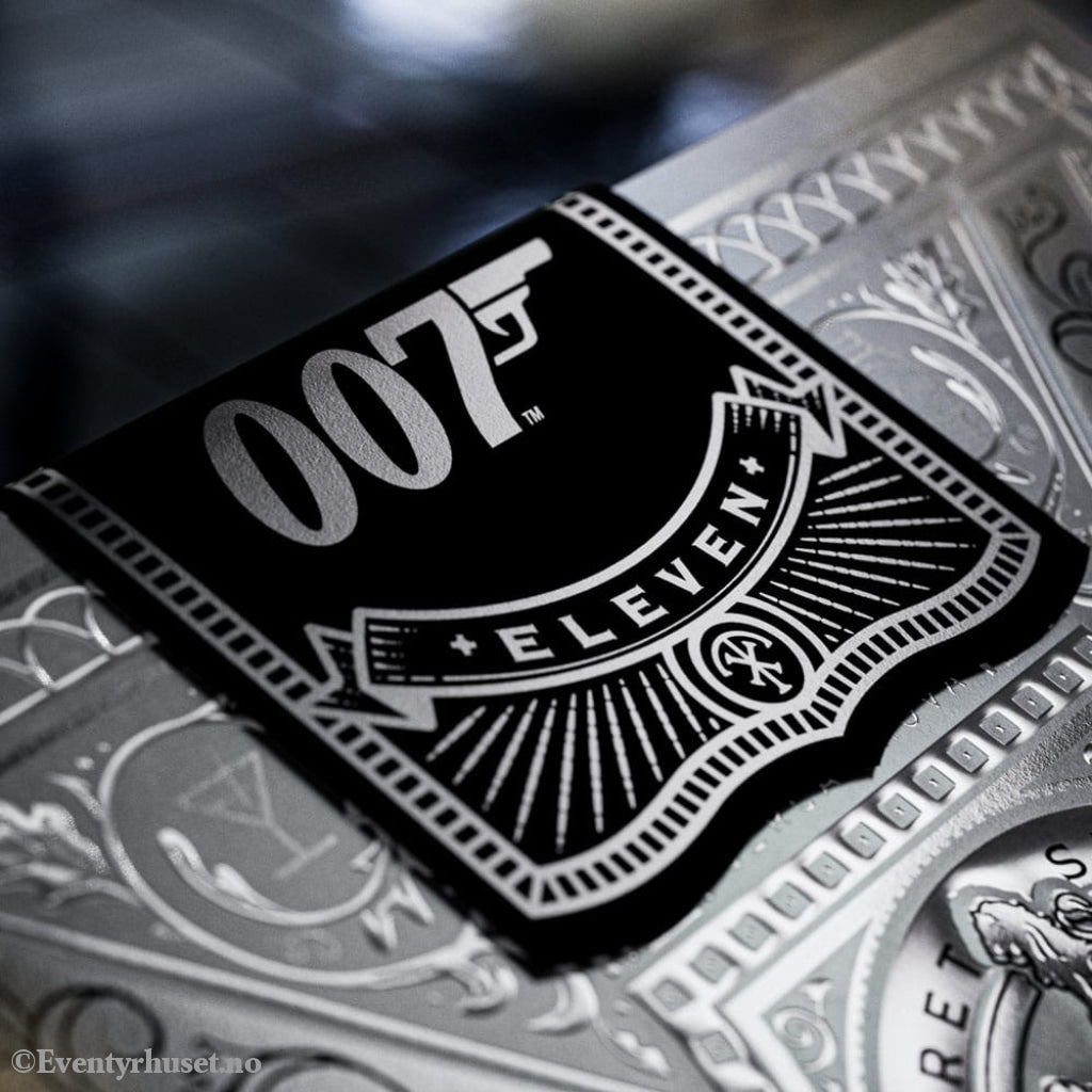 James Bond Playing Cards Silver Edition Games