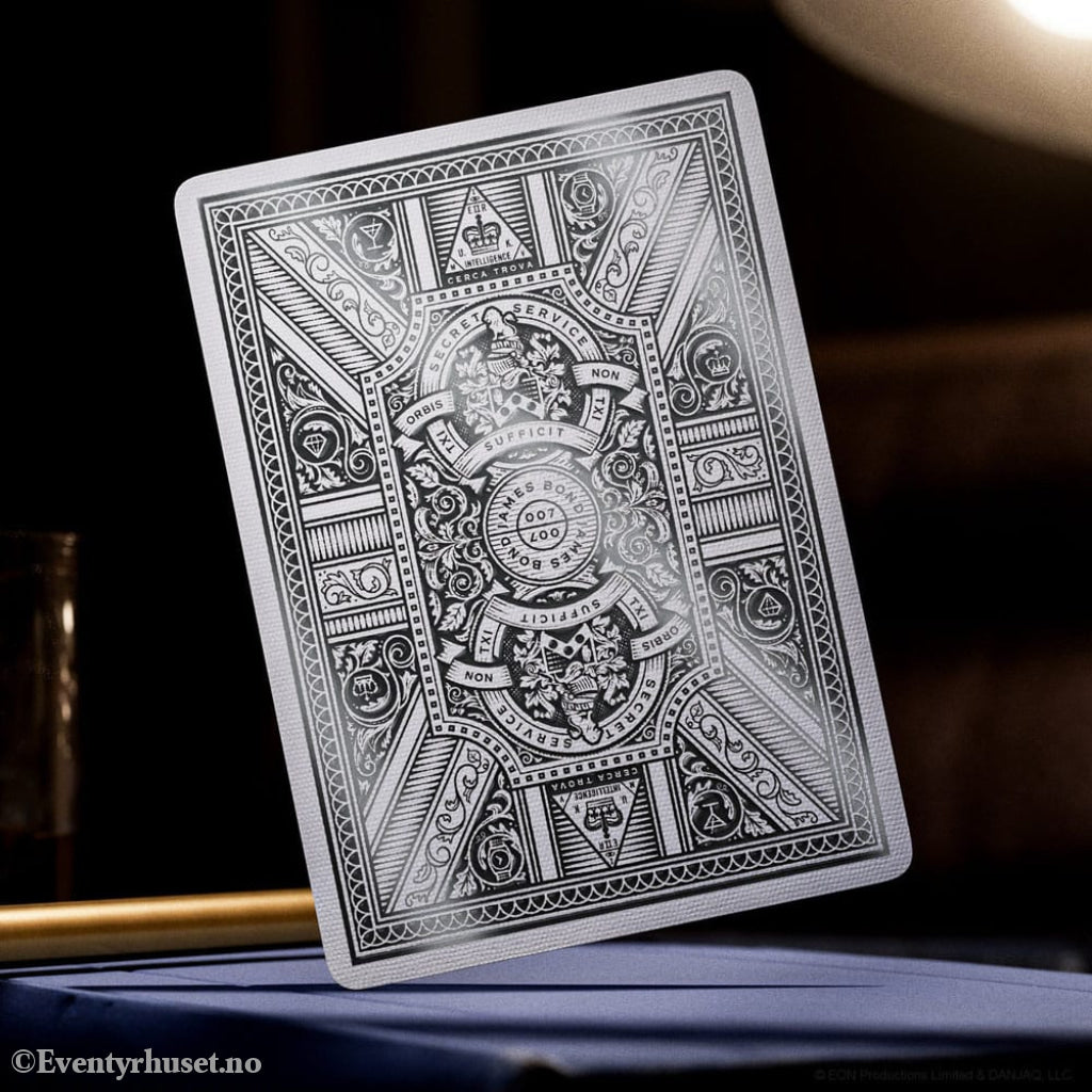 James Bond Playing Cards Silver Edition Games