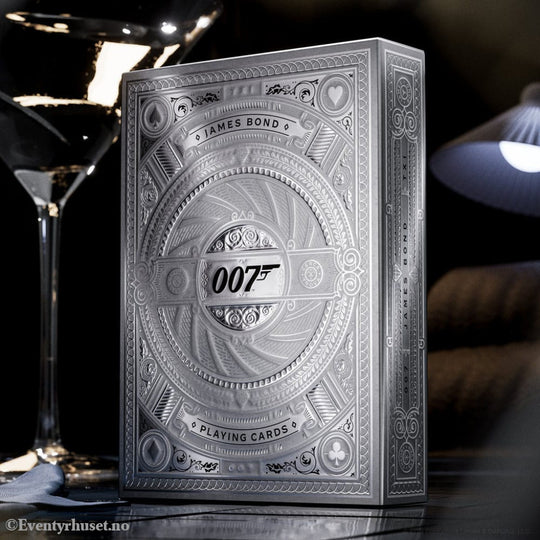 James Bond Playing Cards Silver Edition Games