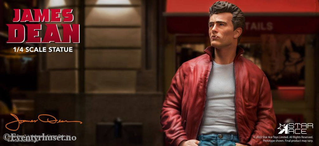 James Dean Superb My Favourite Legend Series Statue 1/4 James Dean (Red jacket) Deluxe Ver. 52 cm Toys