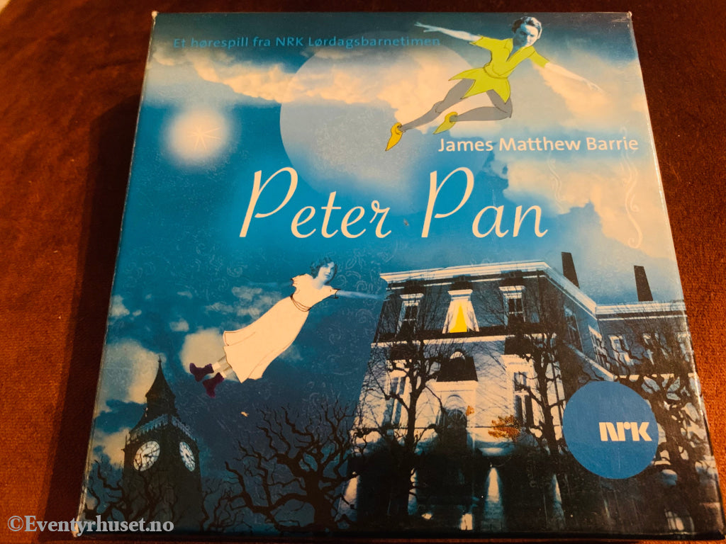 James Matthew Barrie. 1992/08. Peter Pan (Nrk Lørdagsbarnetimen). Lydbok På 2 Cd.