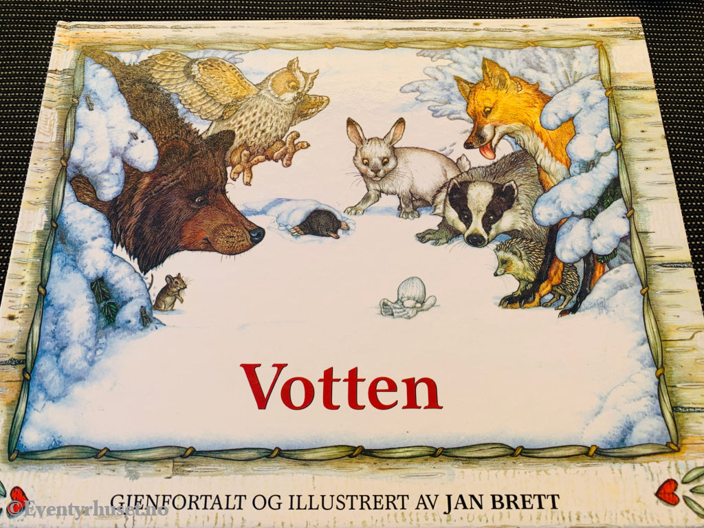 Jan Brett - Votten. Barnebok.