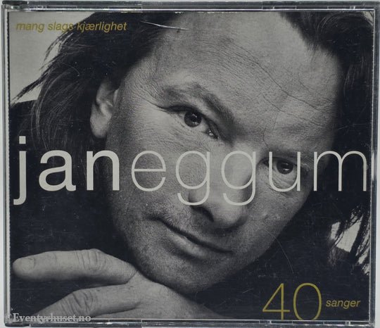 Jan Eggum. 1994. Mang slags kjærlighet - 40 sanger. CD.