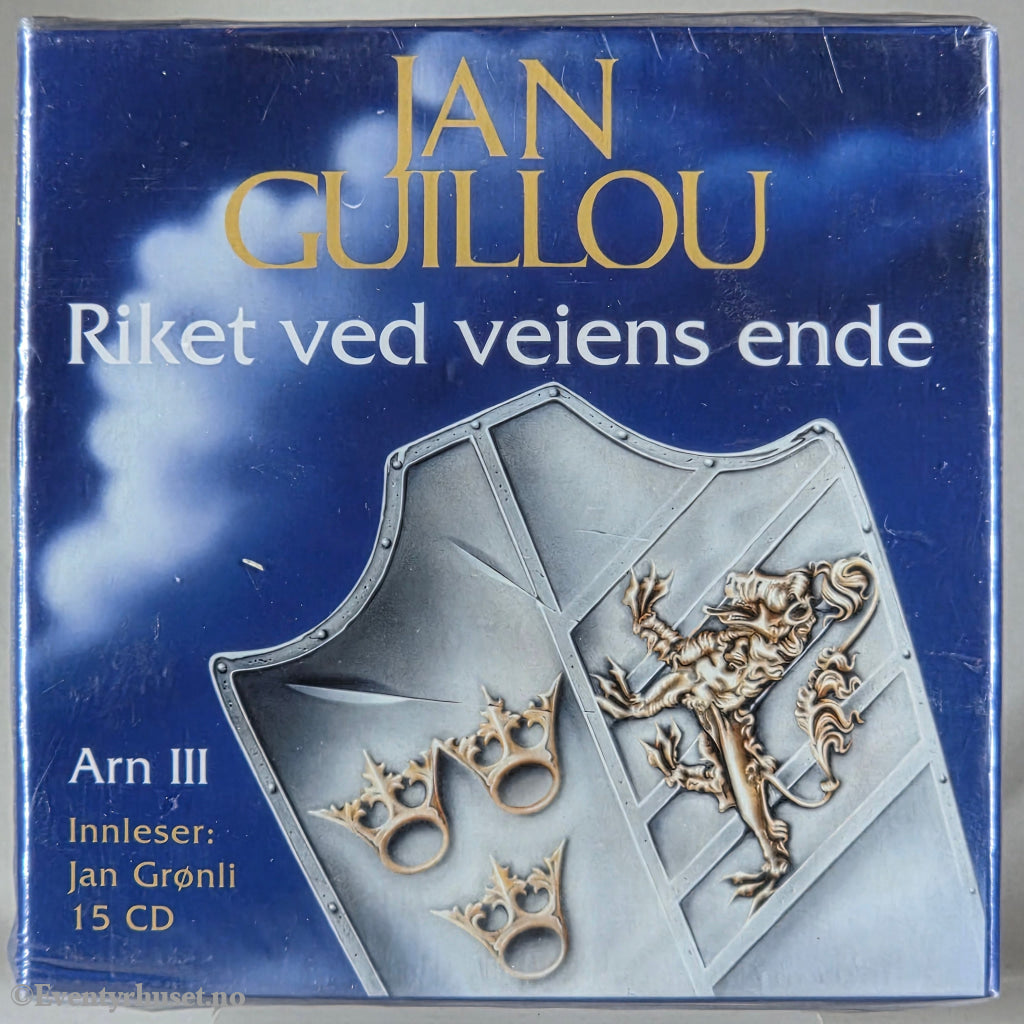 Jan Guillou (2000). Riket ved veiens ende (Arn III). Lydbok på CD. Ny i plast!