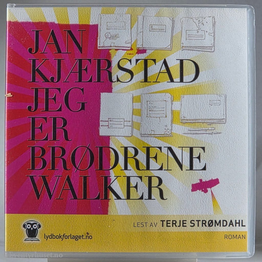Jan Kjærstad 2008 Jeg er brødrene Walker. Lydbok på CD.