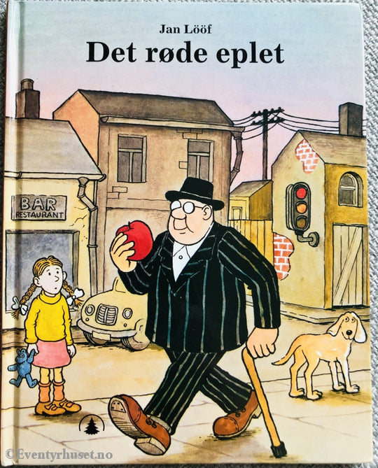 Jan Lööf. Det Røde Eplet. Fortelling