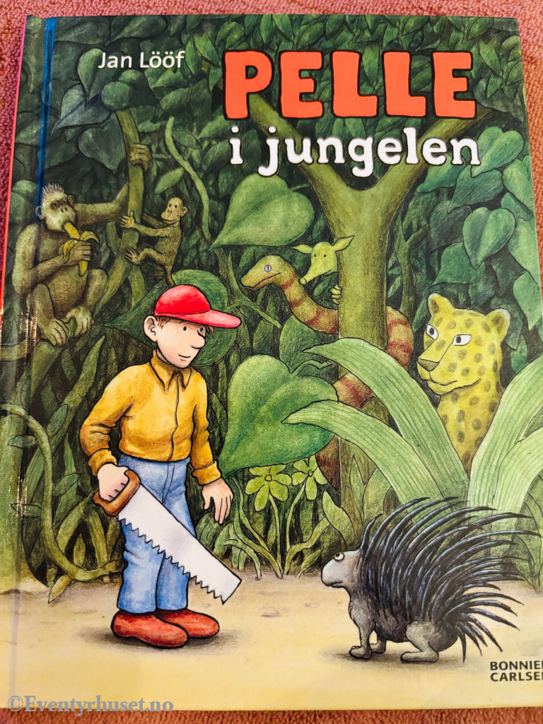Jan Lööf – Pelle i jungelen. Bok.