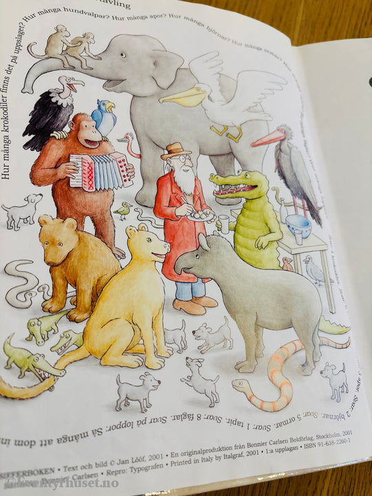 Jan Lööf. Sifferboken. Bok.