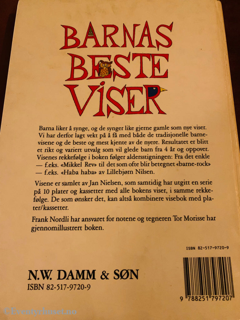 Jan Ø. Nielsen. 1984/86. Barnas Beste Viser. Fortelling