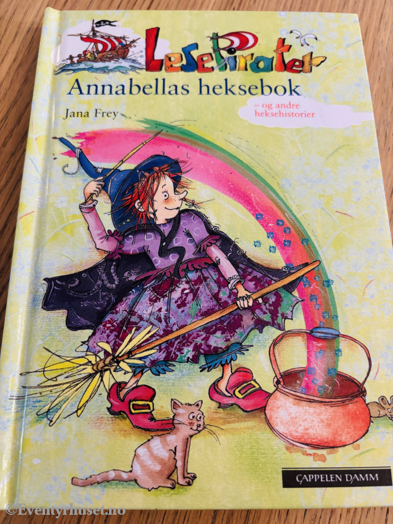 Jana Frey. Lesepirater – Annabellas heksebok. Bok.