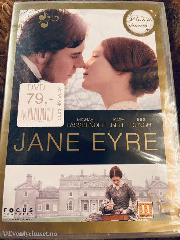 Jane Eyre. 2011. Dvd. Ny I Plast! Dvd