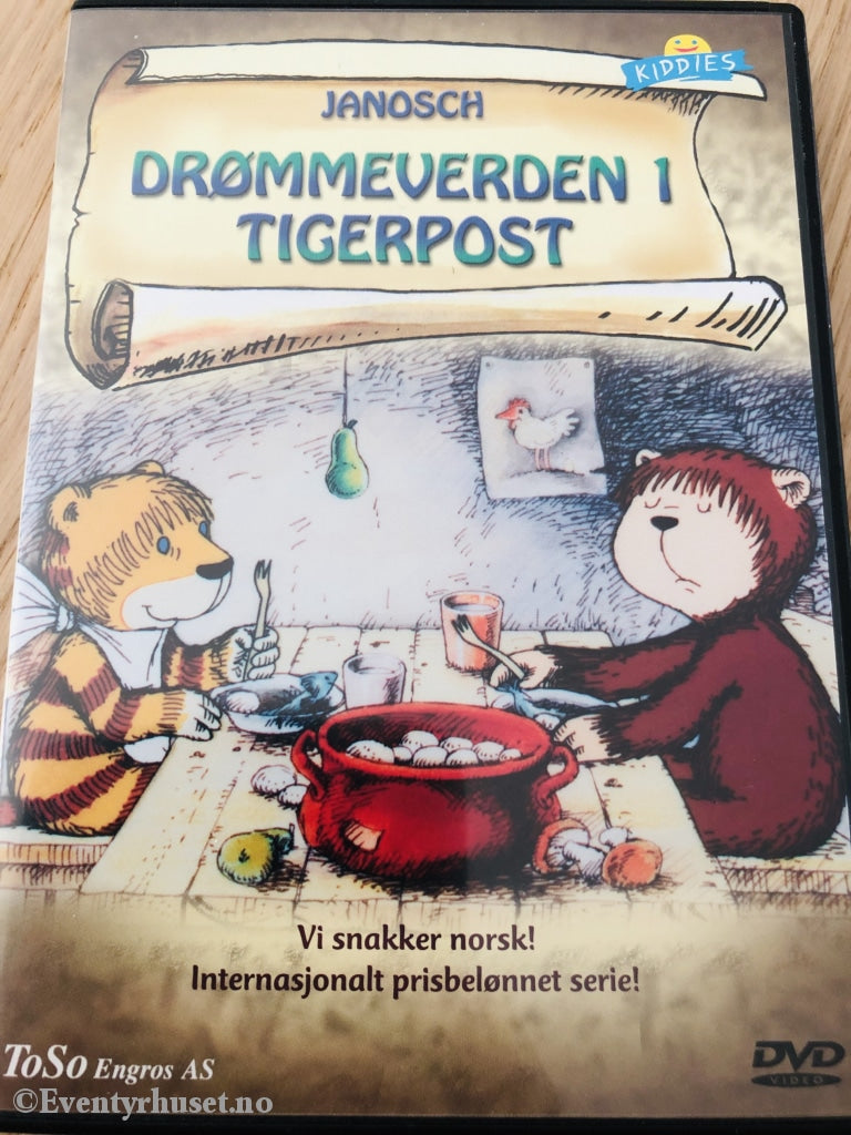 Janosch Drømmeverden 1. 1981-89. Tigerpost. Dvd. Dvd