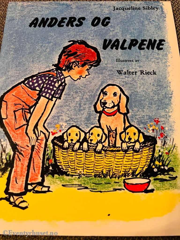 Jaqueline Sibley. Anders Og Valpene. Hefte