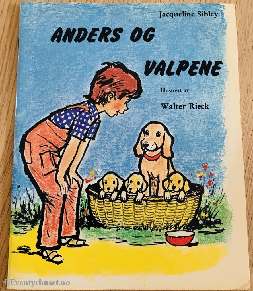 Jaqueline Sibley. Anders Og Valpene. Hefte