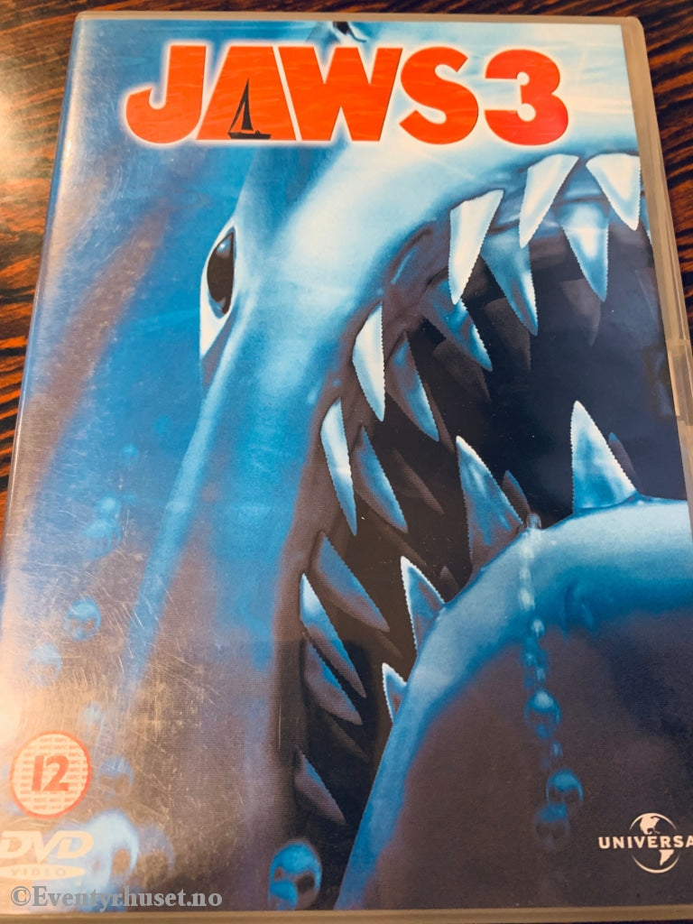 Jaws 3 (Haisommer 3). 1983. Dvd. Dvd