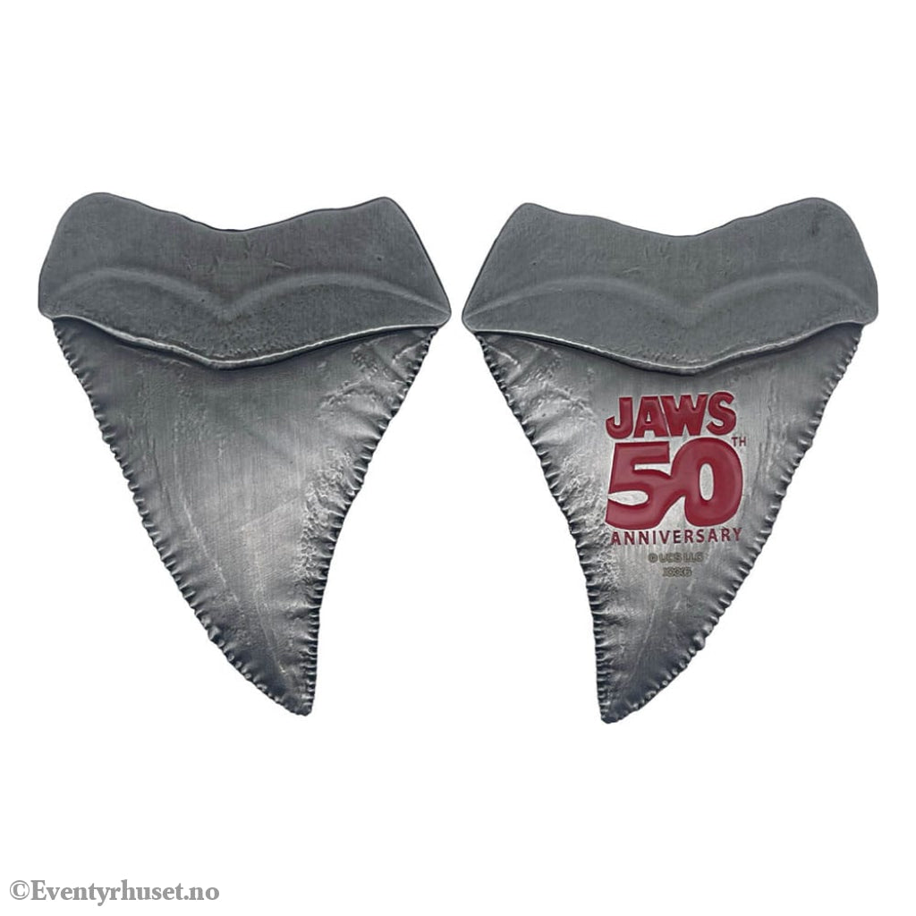 Jaws Medallion 50th Anniversary Shark Tooth Collectibles