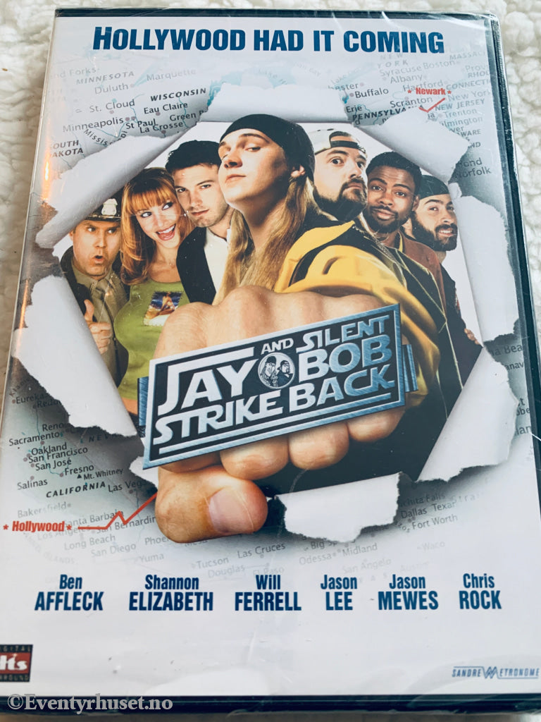 Jay and Silent Bob Strike Back. 2001. DVD. Ny i plast!