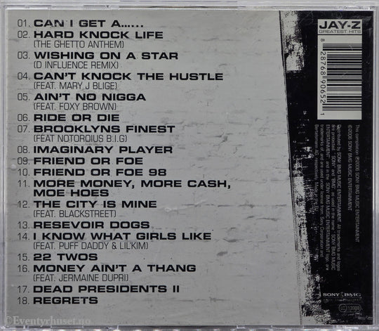 Jay-Z. 2004. Greatest Hits. CD.