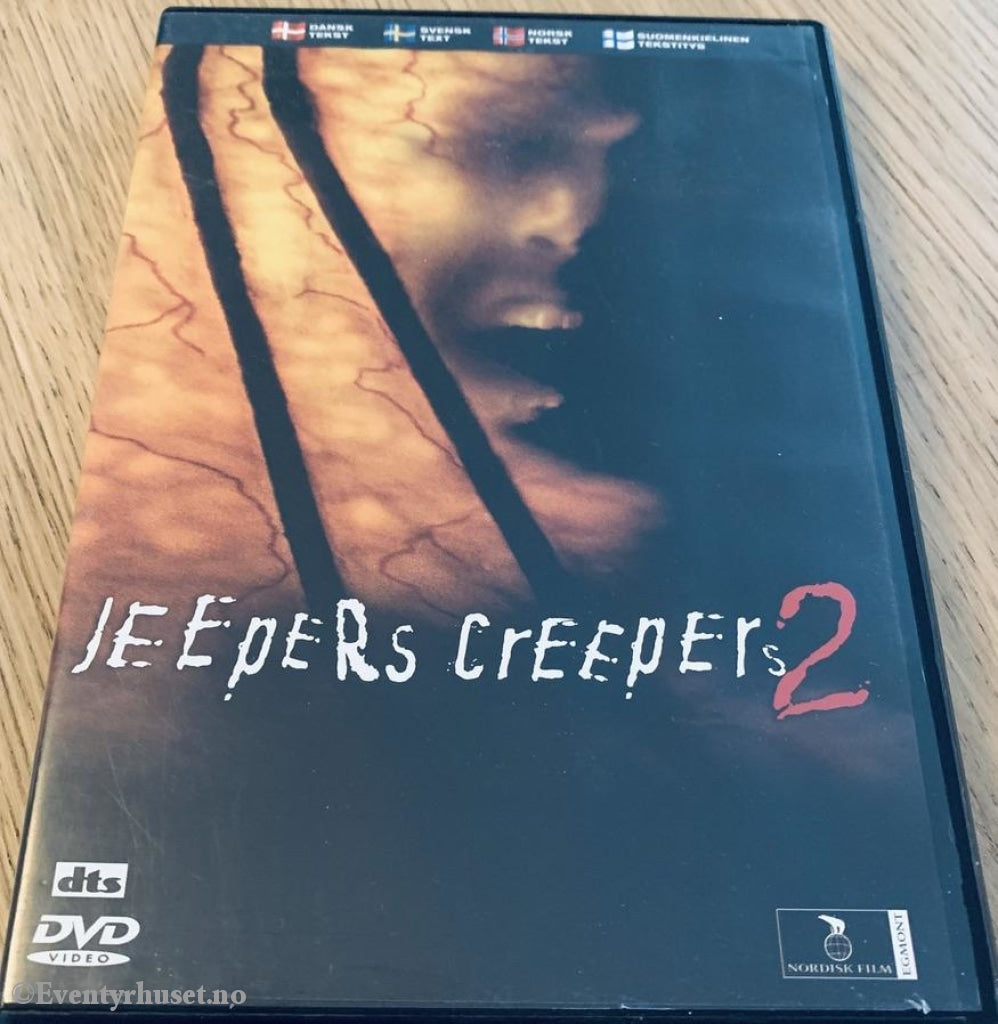 Jeepers Creepers 2. 2003. Dvd. Dvd