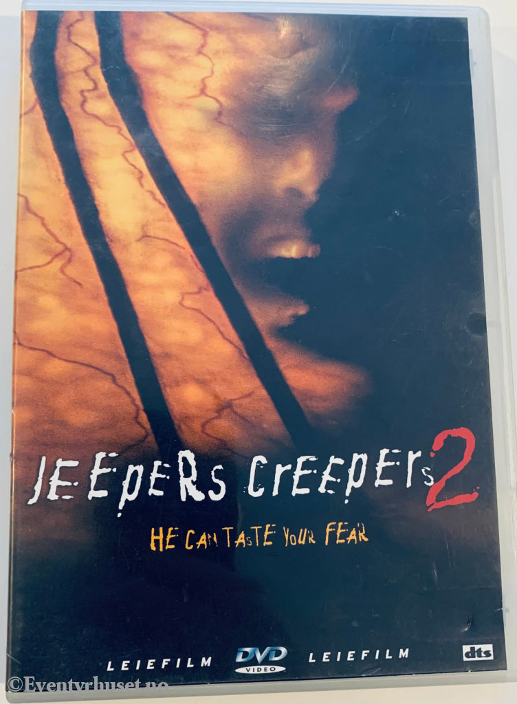 Jeepers Creepers 2. 2003. Dvd Leiefilm.