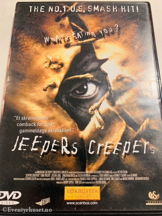 Jeepers Creepers. 2001. Dvd. Dvd