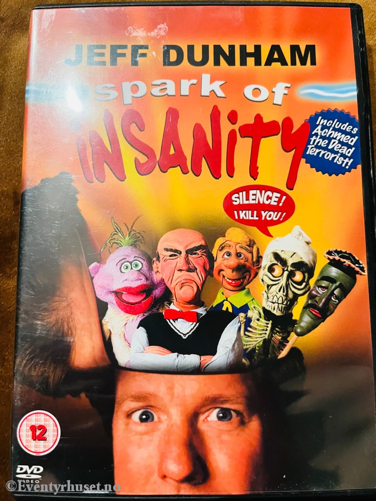 Jeff Dunham - Spark Of Insanity. Dvd. Norsk Tekst. Dvd