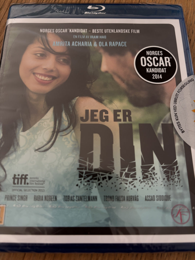 Jeg er din. Blu-ray. Ny i plast!