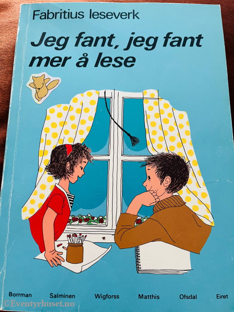 Jeg Fant Jeg Mer Å Lese. 1977. Fortelling
