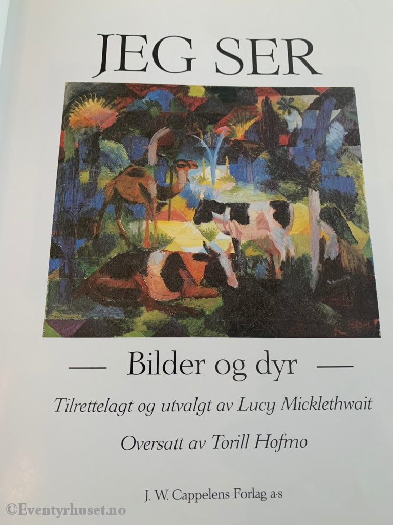 Jeg Ser - Bilder Og Dyr. 1995. Fortelling