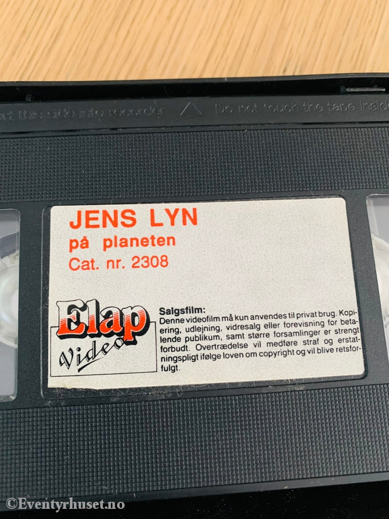 Jens Lyn På Planeten (Lyn Gordon). Vhs. Dansk Tale. Vhs