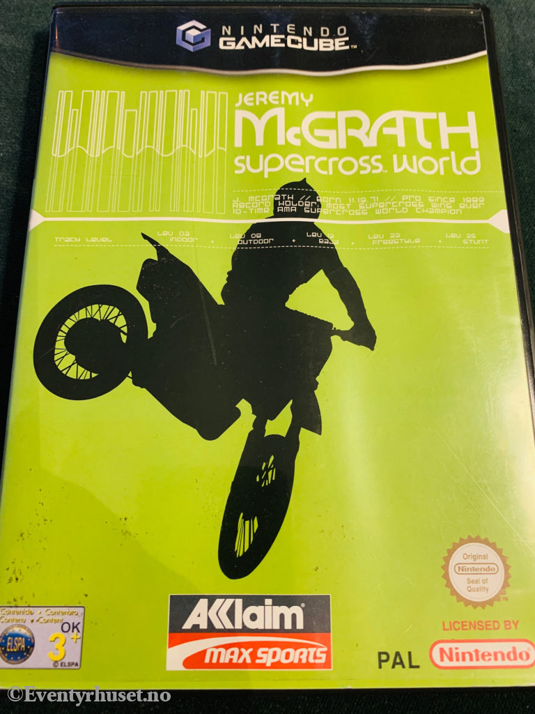 Jeremy McGrath Supercross World. Gamecube.