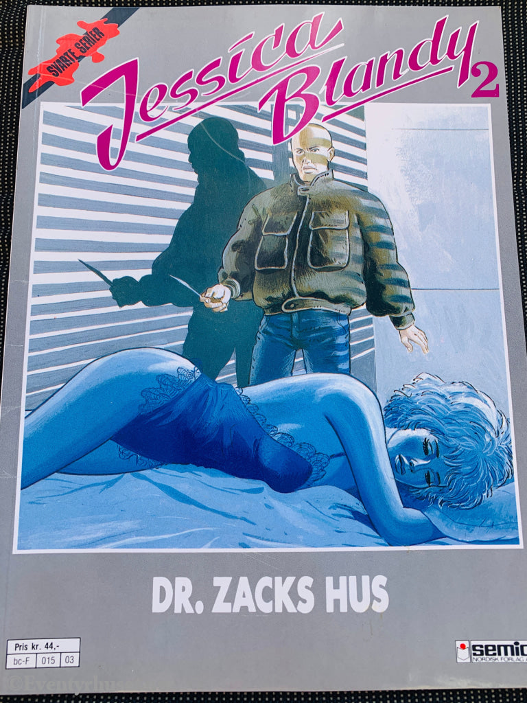 Jessica Blandy 2: Dr. Zacks Hus (1988). Tegneseriealbum.