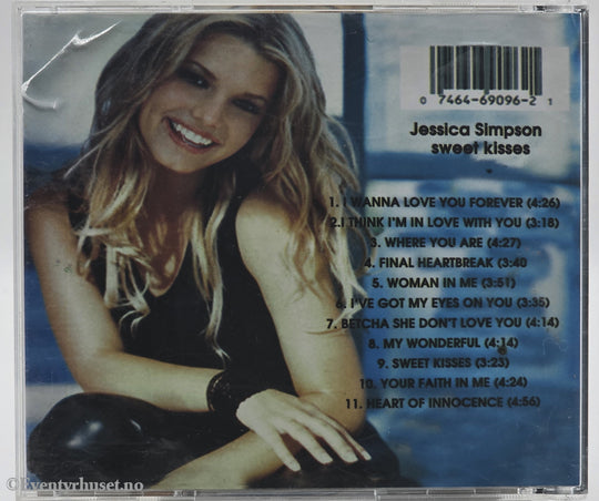 Jessica Simpson. 1999. Sweet Kisses. CD.
