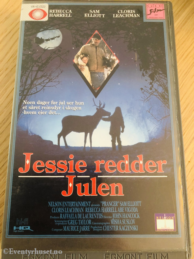 Jessie Redder Julen. 1990. Vhs Big Box.