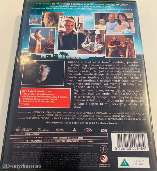 Jesus & Josefine. Tv2 Julekalender. Dvd Samleboks.