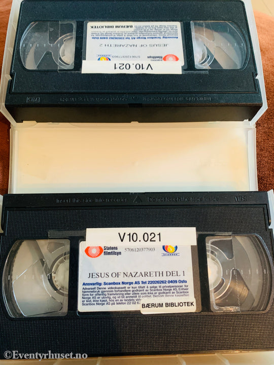 Jesus of Nazareth. 1977. VHS Dobbeltkassett.
