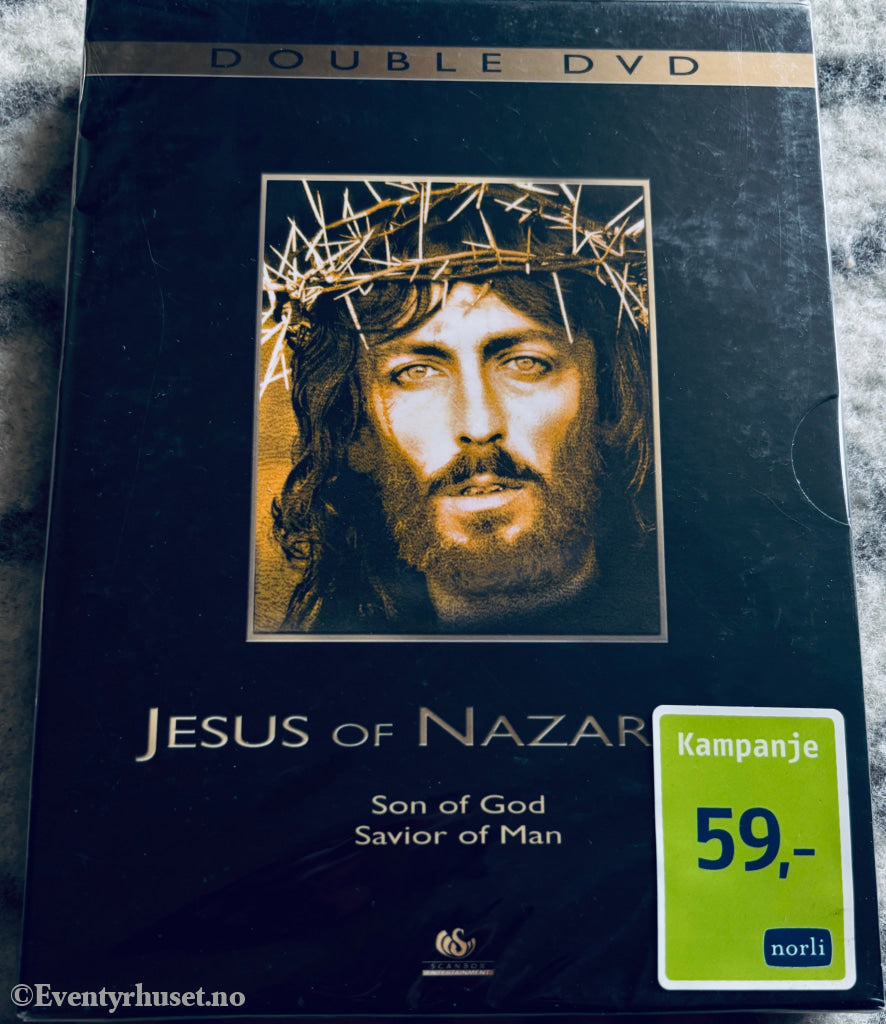 Jesus of Nazareth. DVD slipcase. Ny i plast!