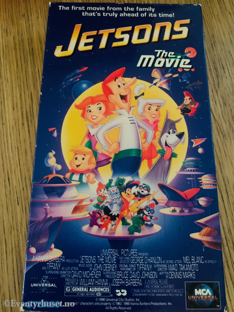 Jetsons: The Movie (1990). VHS slipcase.