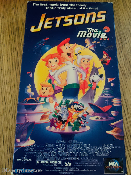 Jetsons: The Movie (1990). VHS slipcase.