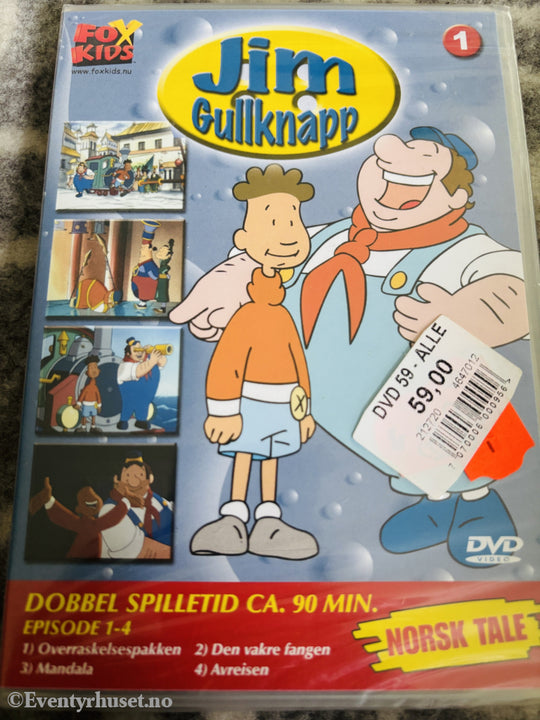 Jim Gullknapp. Vol. 1. DVD. Ny i plast!