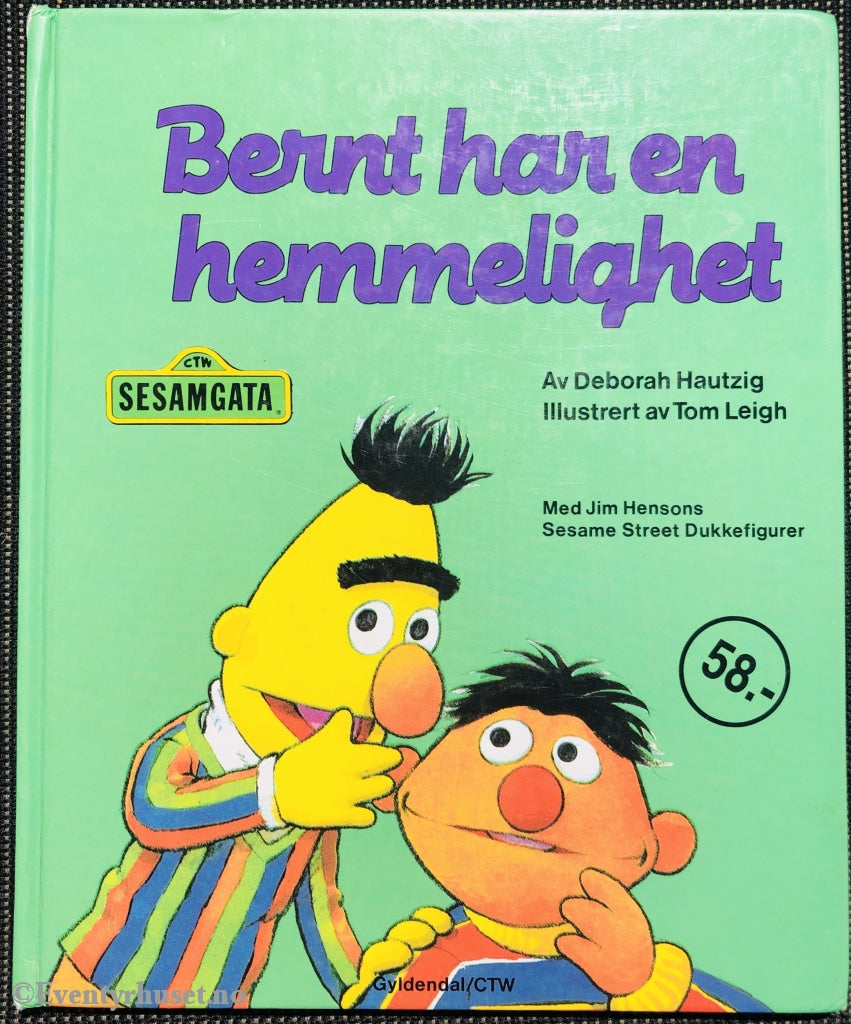 Jim Henson. 1988. Sesamgata. Bernt Har En Hemmelighet. Fortelling