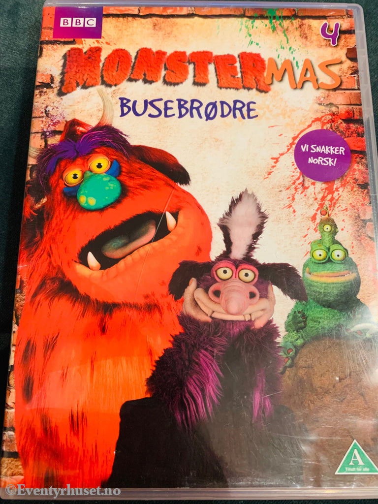 Jim Henson’s Monstermas - Busebrødre. Dvd. Dvd